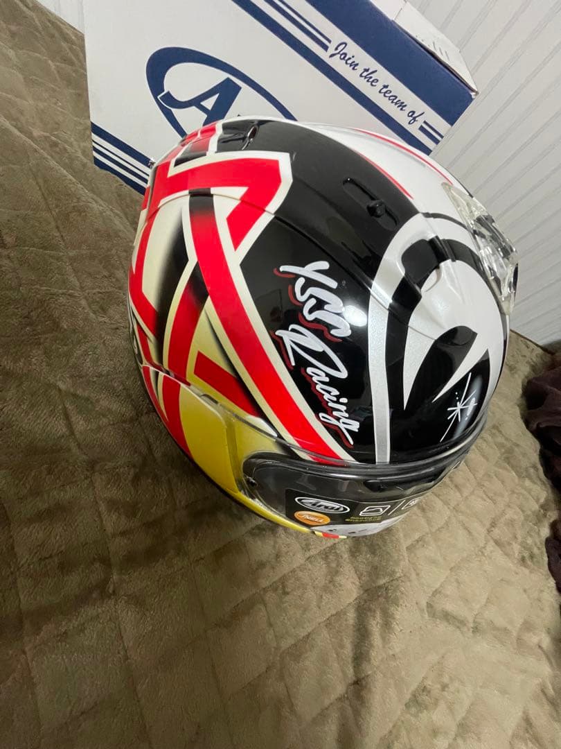 Arai RX-7X Nakano X レーシングスポイラースモークシールド付