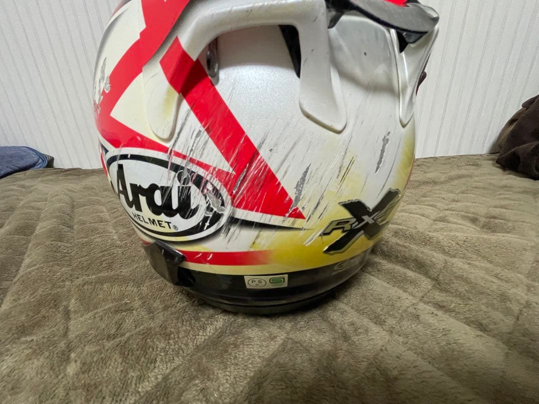 Arai RX-7X Nakano X レーシングスポイラースモークシールド付