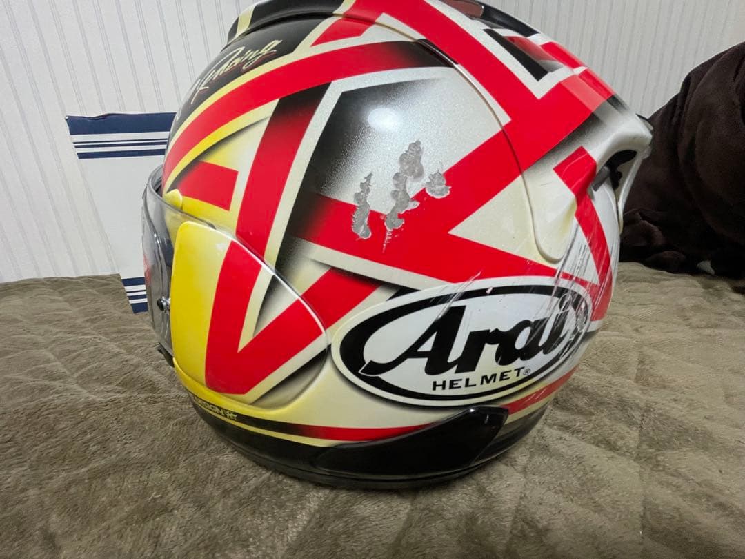 Arai RX-7X Nakano X レーシングスポイラースモークシールド付