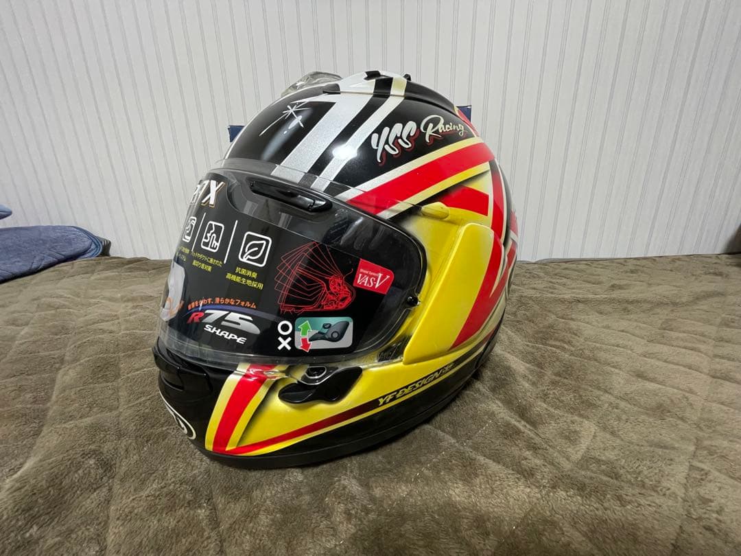 Arai RX-7X Nakano X レーシングスポイラースモークシールド付