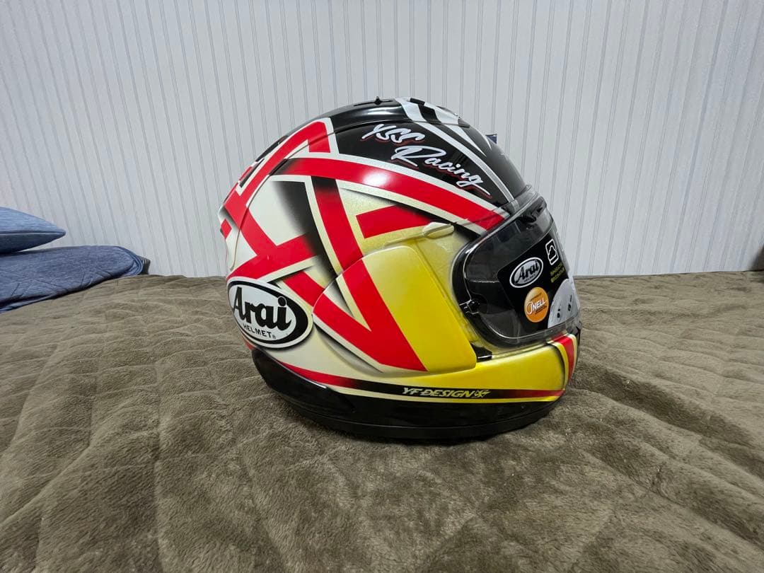 Arai RX-7X Nakano X レーシングスポイラースモークシールド付