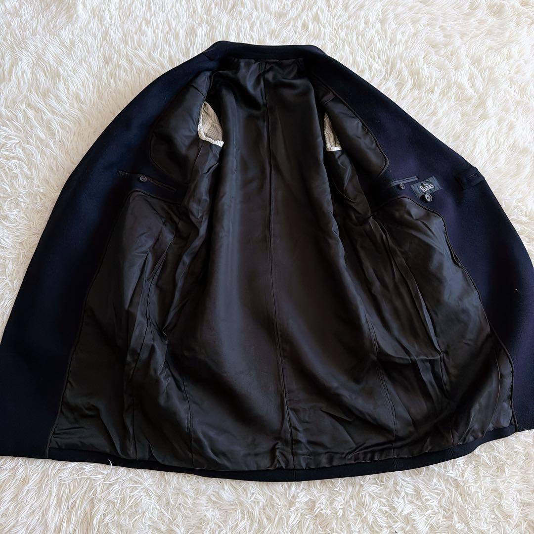 THE RERACS チェスターコート ロング ブラック 黒 38サイズ ウール