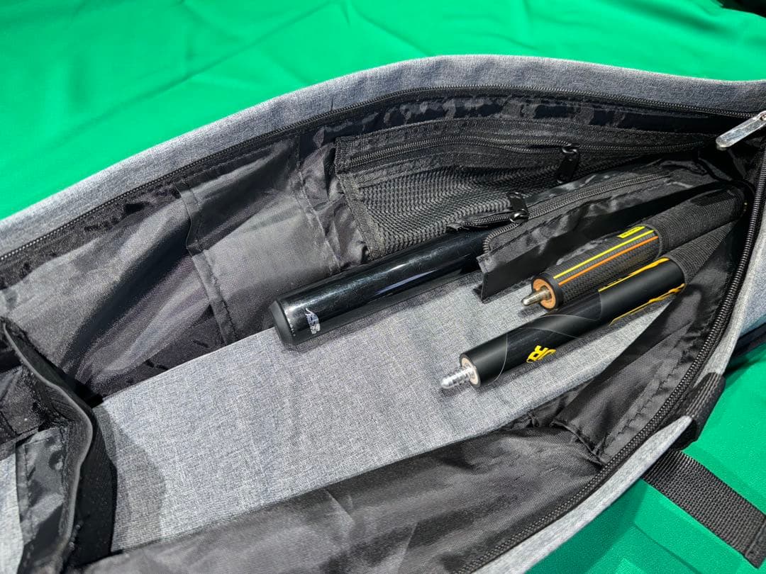 ビリヤードキューケース（アーバインスタイル）3B×4S ソフト　新品　ベージュ