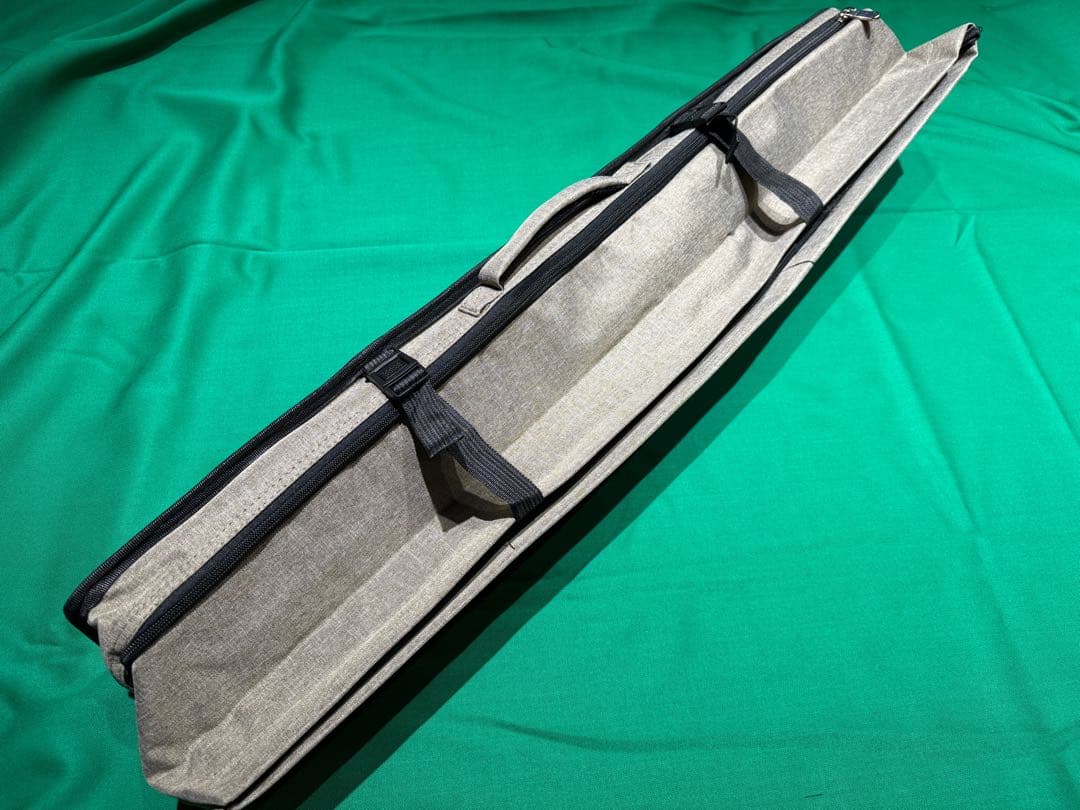 ビリヤードキューケース（アーバインスタイル）3B×4S ソフト　新品　ベージュ