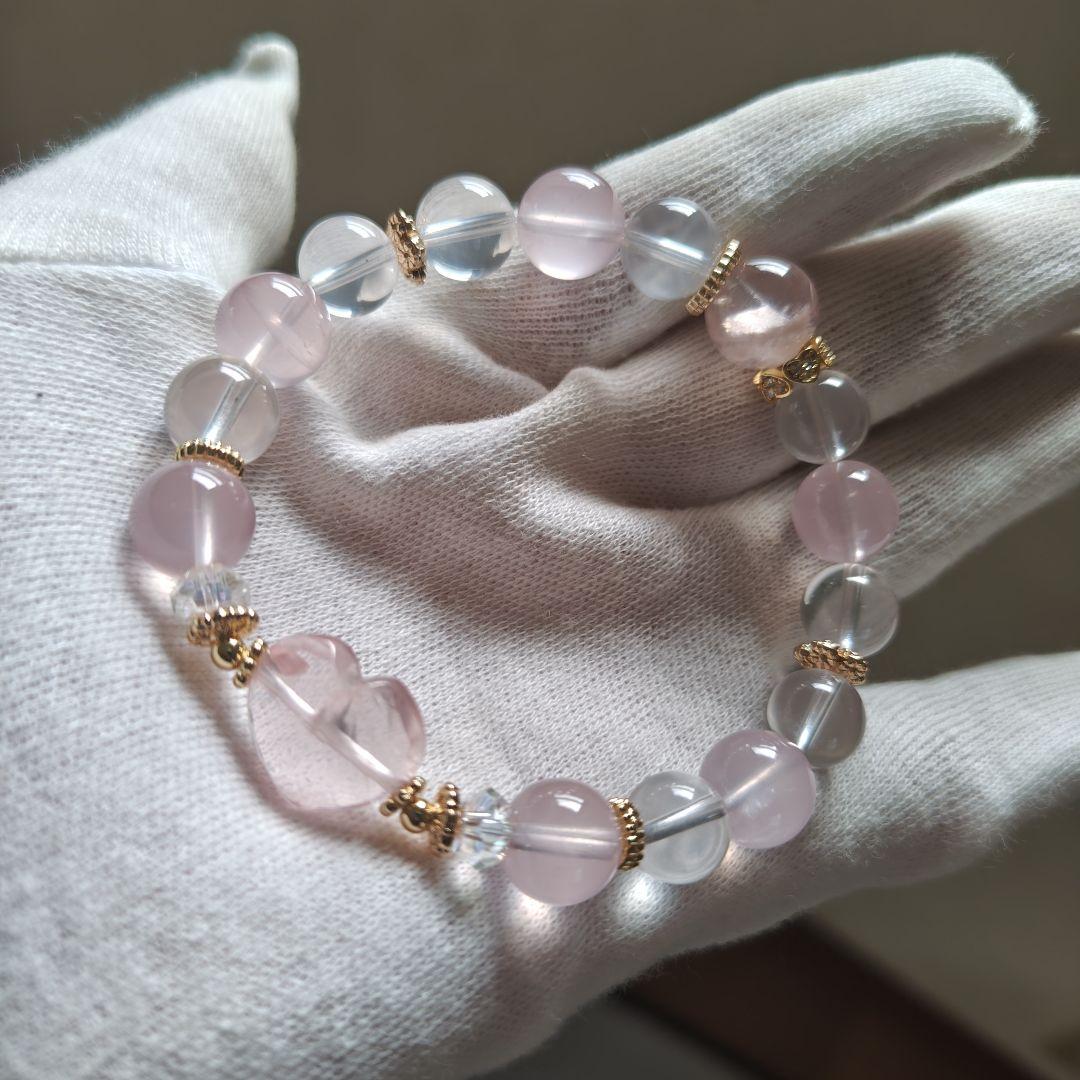 専用です♡新作♡宝石質ローズクオーツ♡ 、モザンビーク産ローズクオーツ