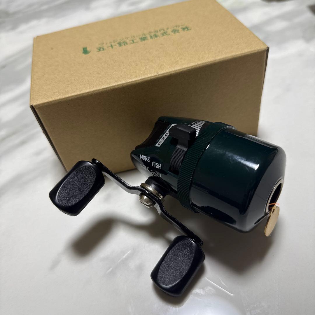 五十鈴工業　ピッキーノ　ダークグリーン　スピンキャストリール