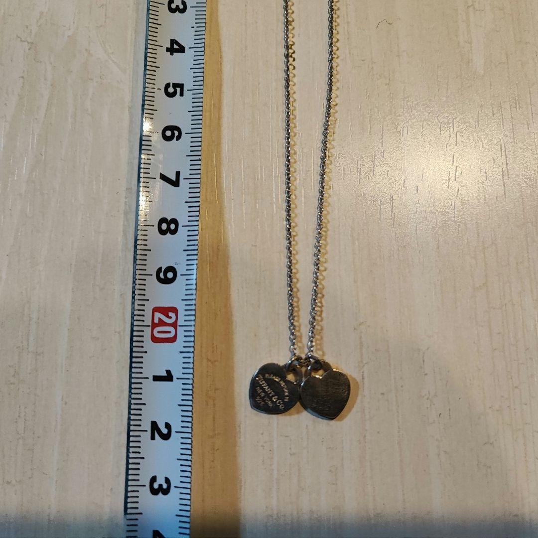 Tiffany & Co. リターントゥティファニー ダブルハートタグペンダント