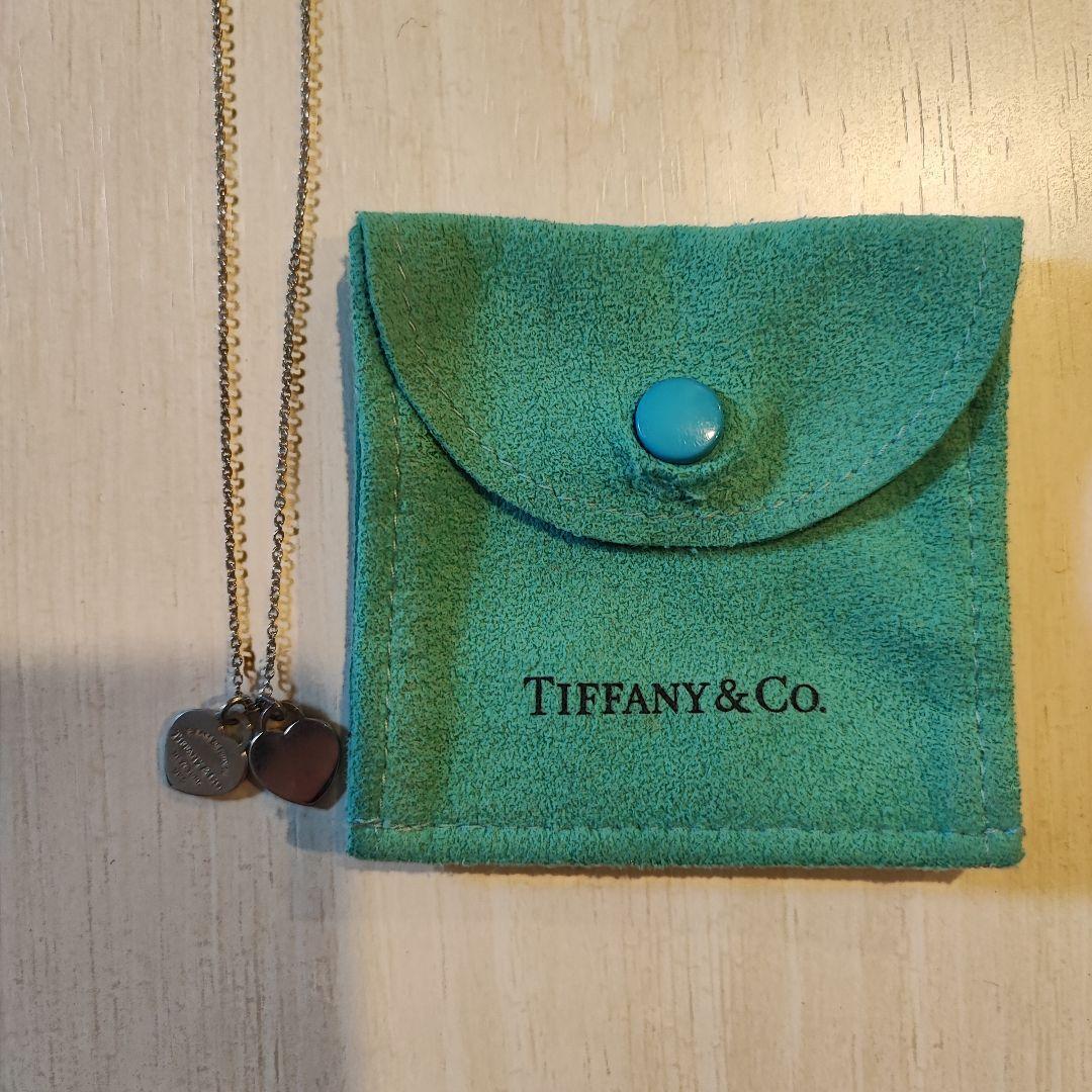 Tiffany & Co. リターントゥティファニー ダブルハートタグペンダント