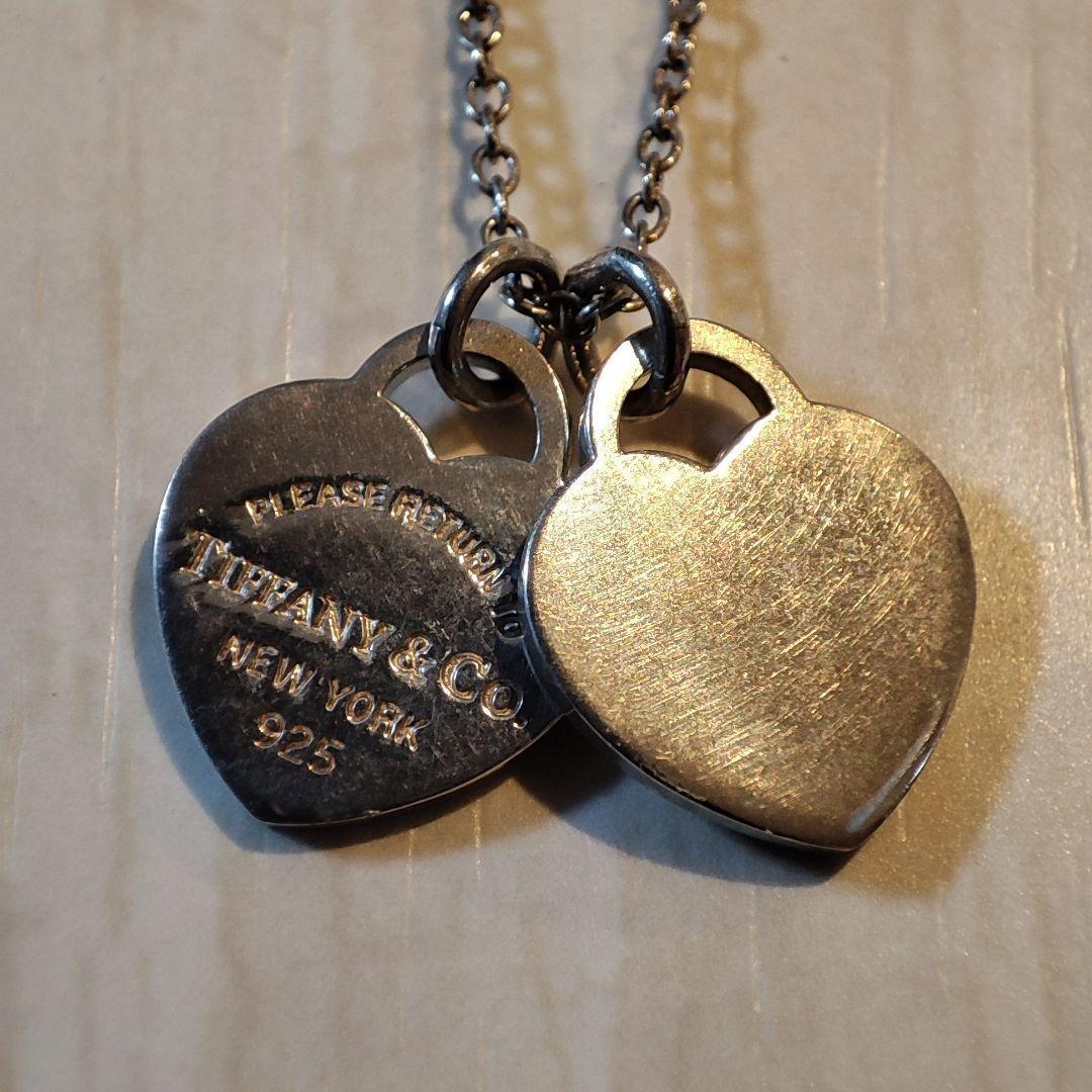 Tiffany & Co. リターントゥティファニー ダブルハートタグペンダント