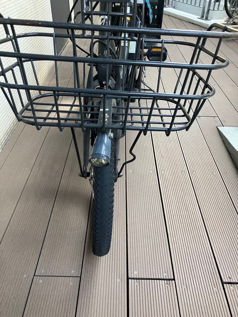 世田谷区　引き取り限定　ビッケ　bikke 子乗せ電動自転車　不具合有り