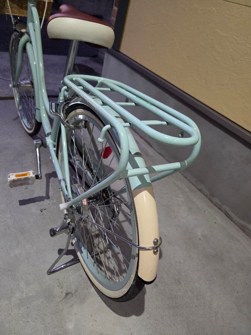 ミントグリーン 子供用自転車22 インチ☆(手渡し可能な方)