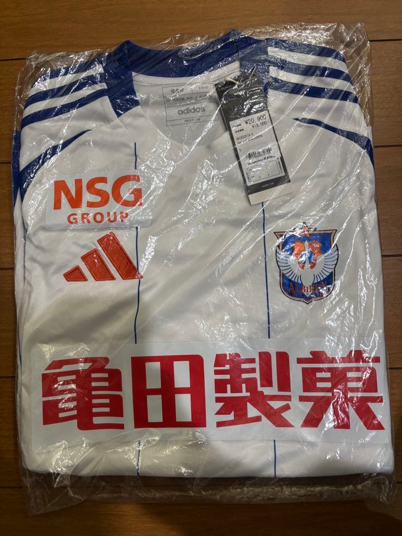 【新品未使用】アルビレックス新潟 2025シーズン 2ndユニフォーム S