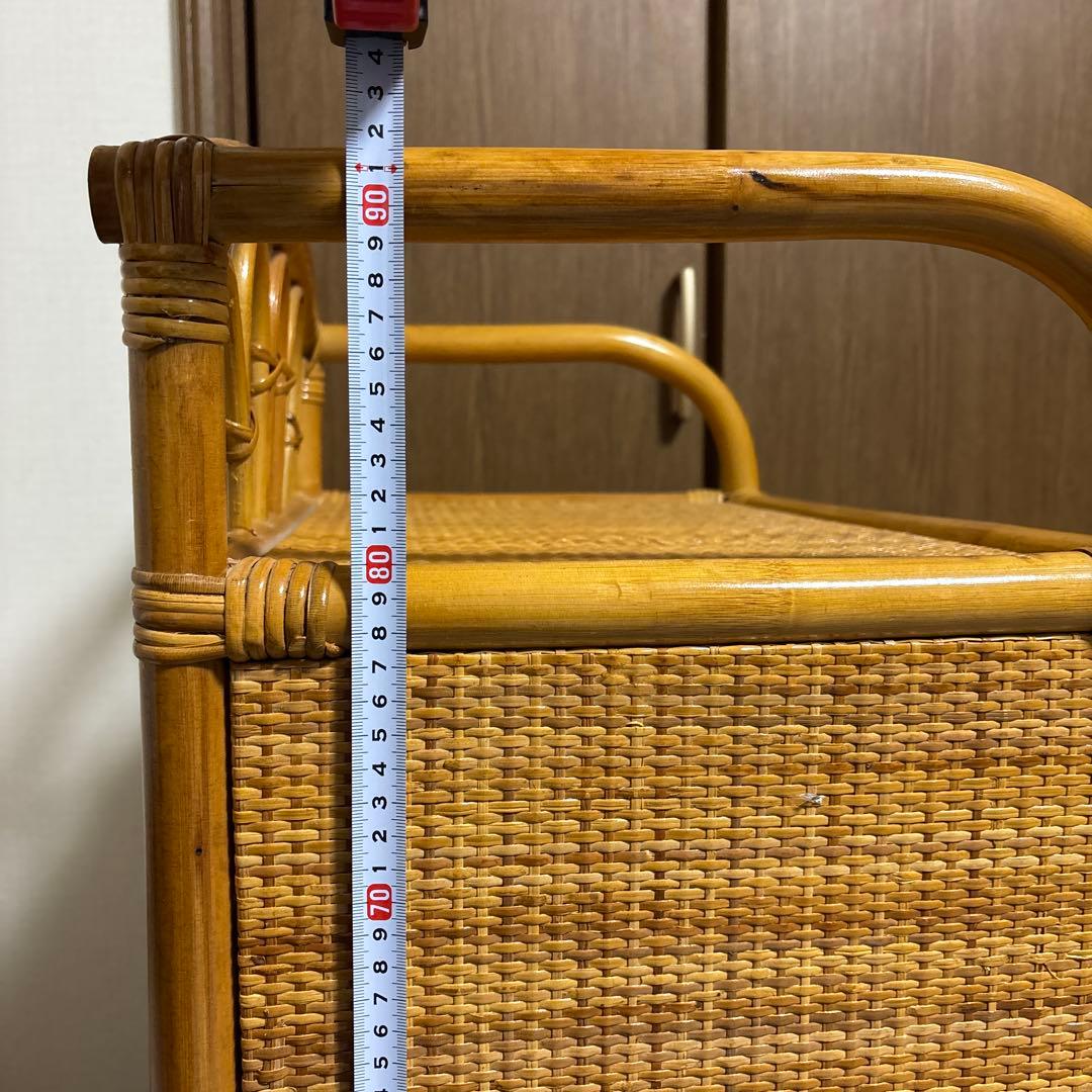 ラタン　チェスト