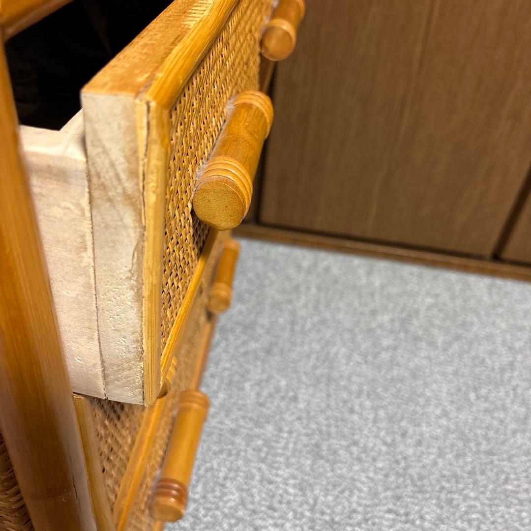 ラタン　チェスト