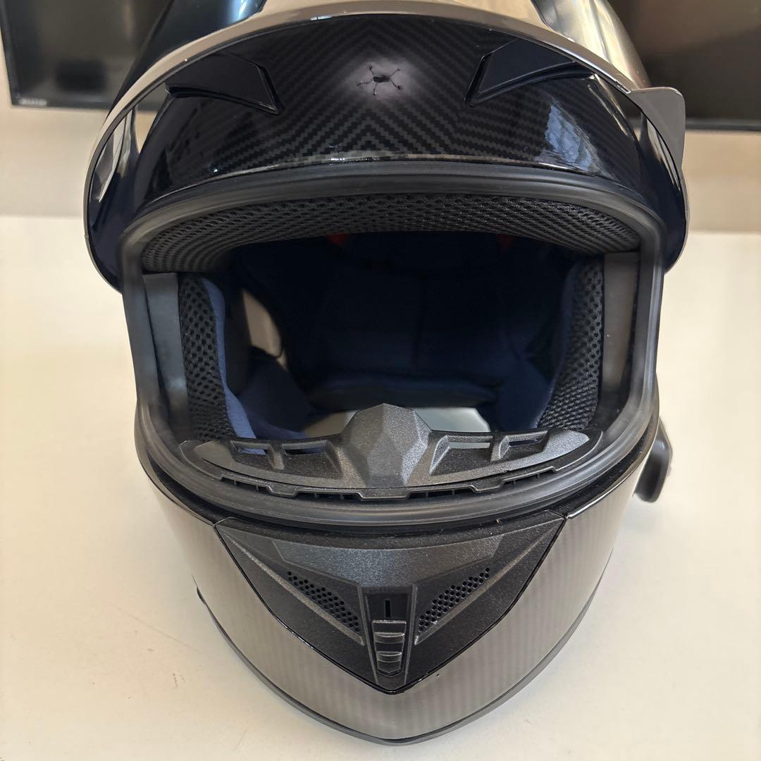 カーボンファイバー フルフェイスヘルメット
