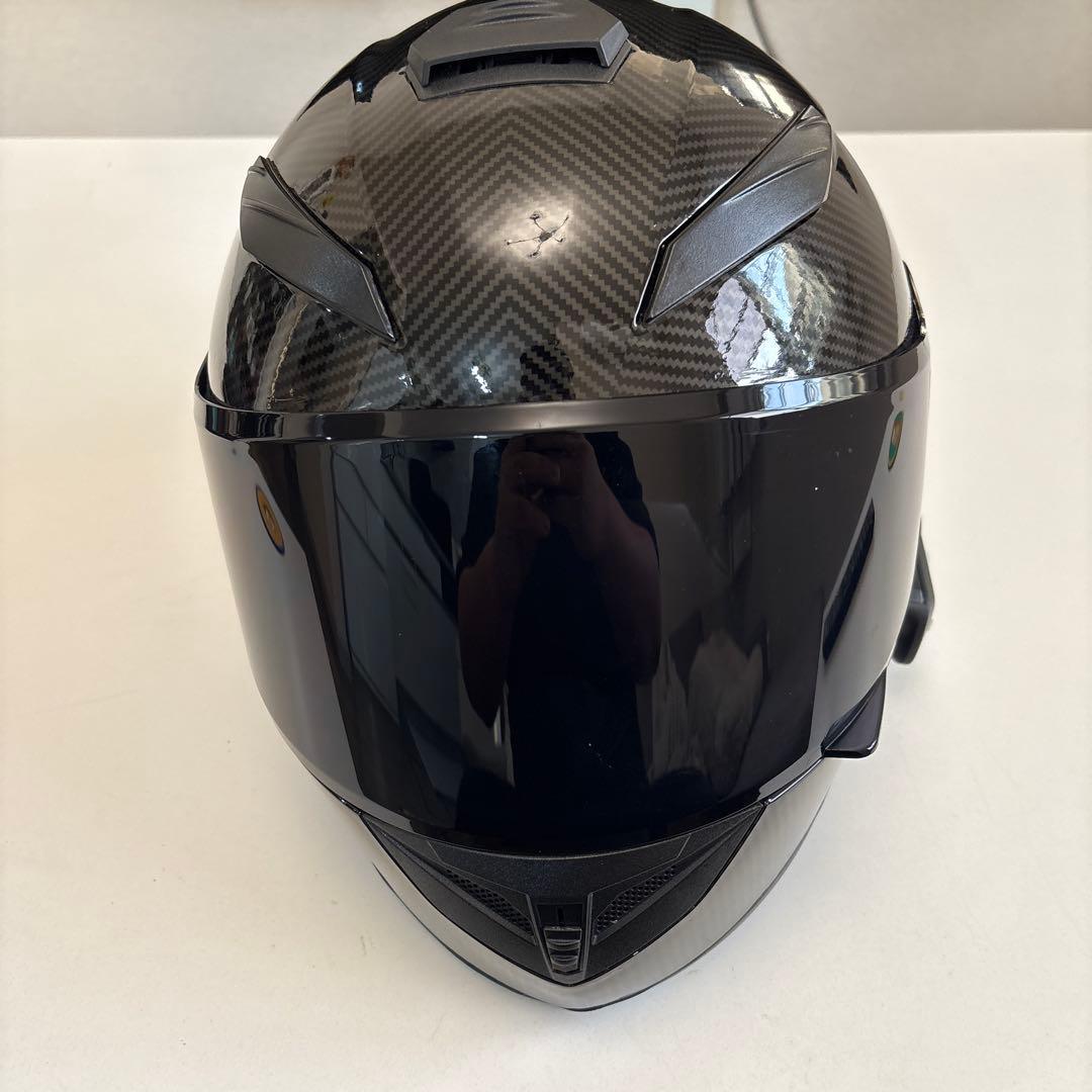 カーボンファイバー フルフェイスヘルメット
