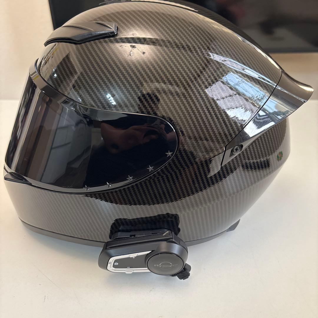 カーボンファイバー フルフェイスヘルメット