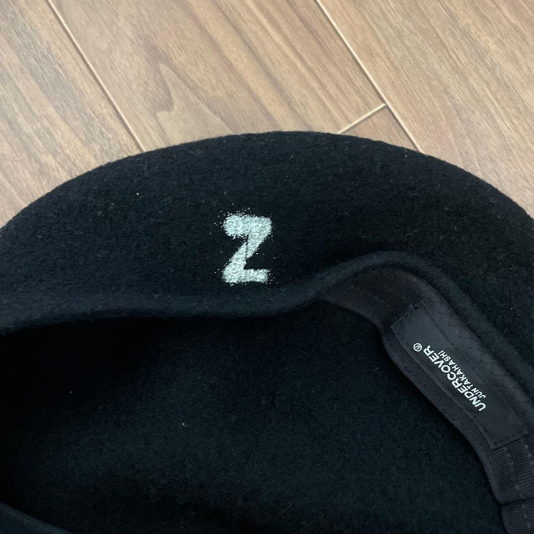 UNDERCOVER 黒 ベレー帽 サイズ2