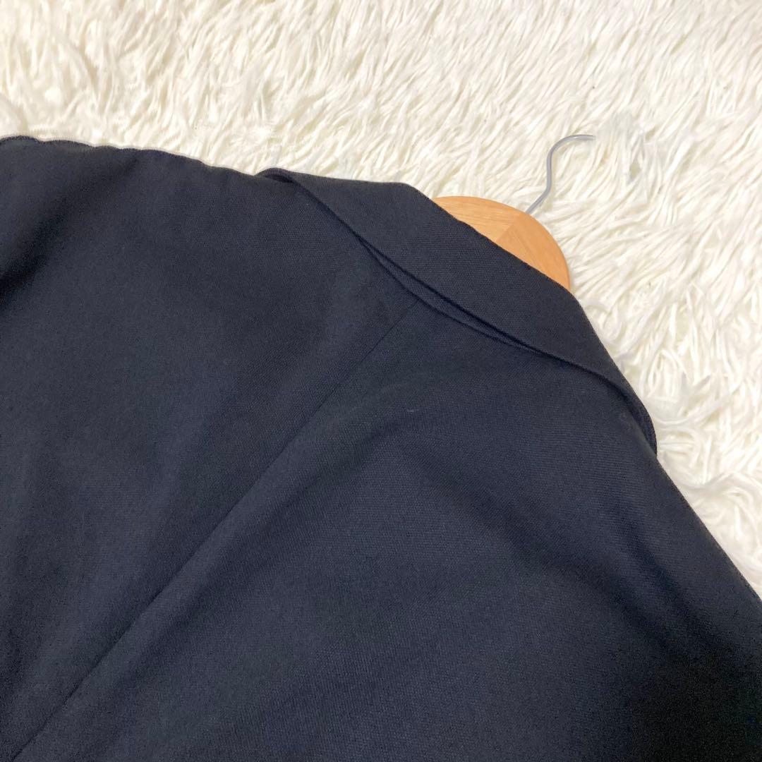 CIRCOLO1901 鹿の子 ジャージジャケット 伸縮性　現行　黒　48