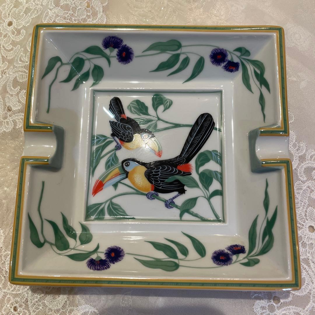 HERMES エルメス トゥカン 灰皿 小物入れ　美品