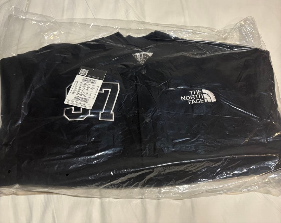 新品未使用♡韓国正規品　ノースフェイス　バーシティ　ジャケット　ブラック　XL