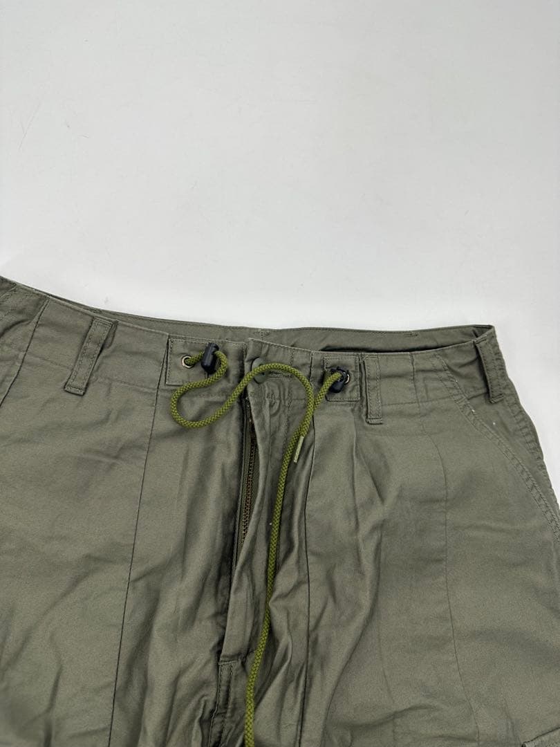 希少/美品/needles/ヒザデル カーゴ パンツ/2/カーキ