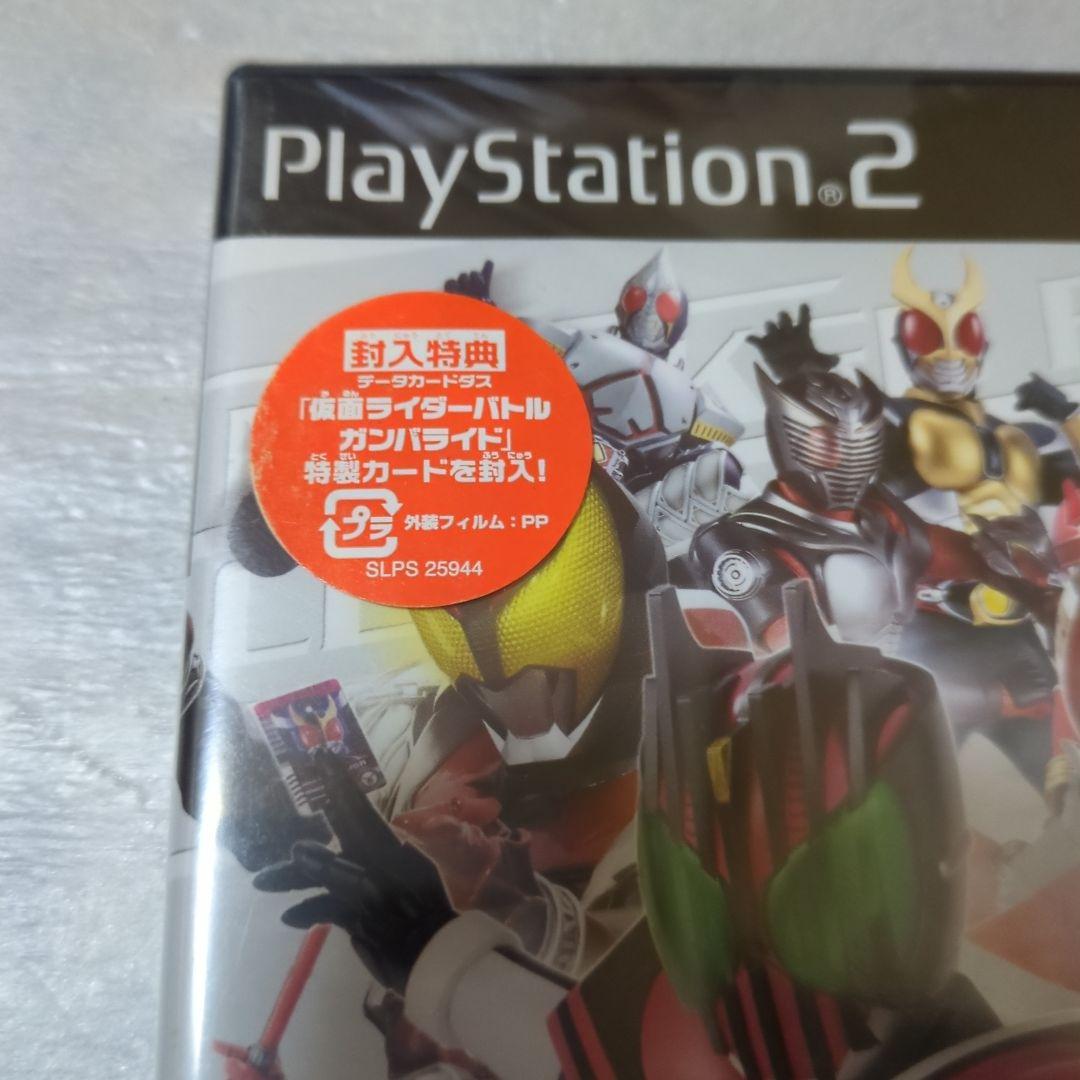 PS2　仮面ライダー クライマックスヒーローズ　新品・未開封　初回特典付き