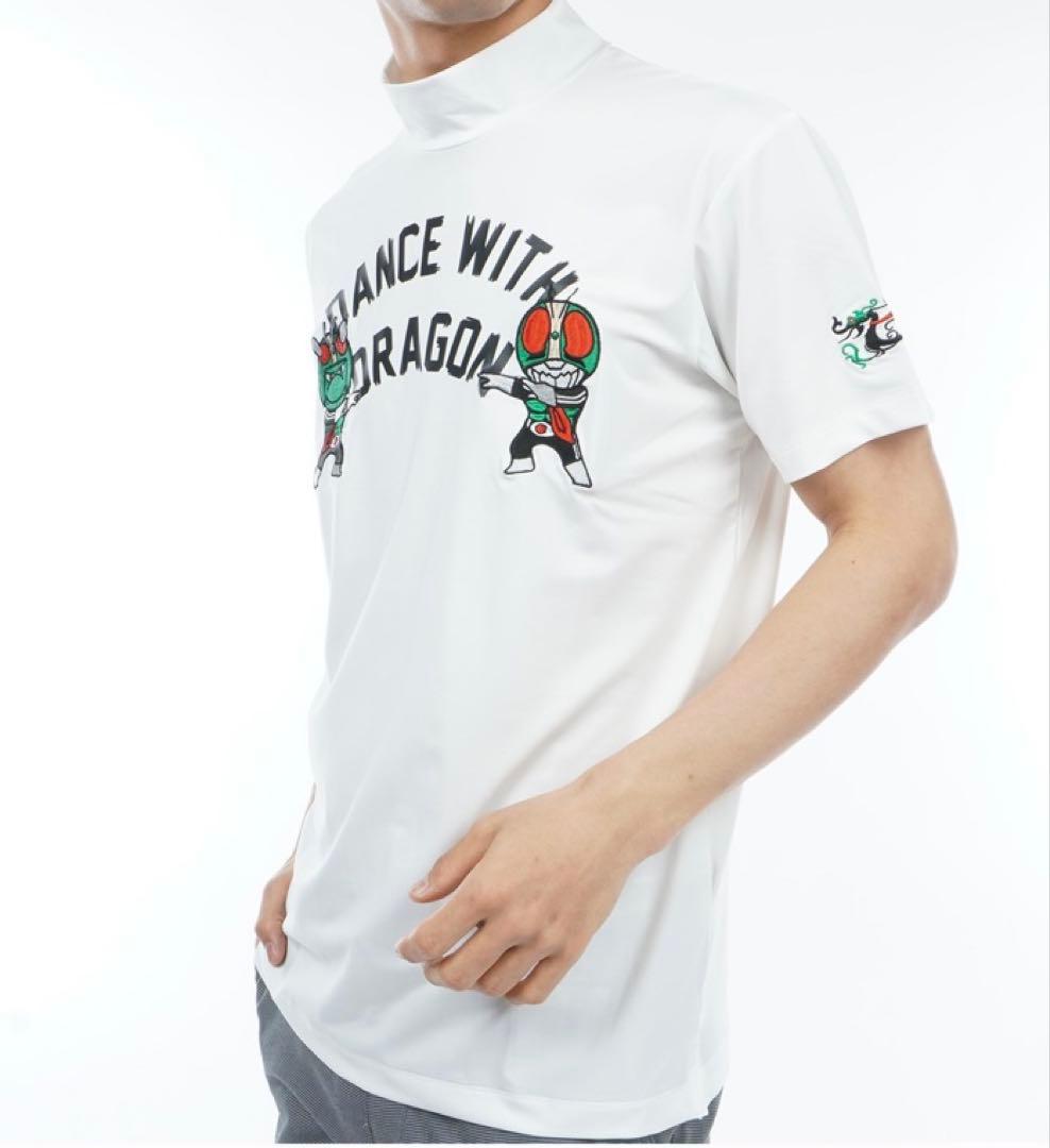 特価ダンスウィズドラゴン×仮面ライダーコラボモックシャツ2点セット　サイズM