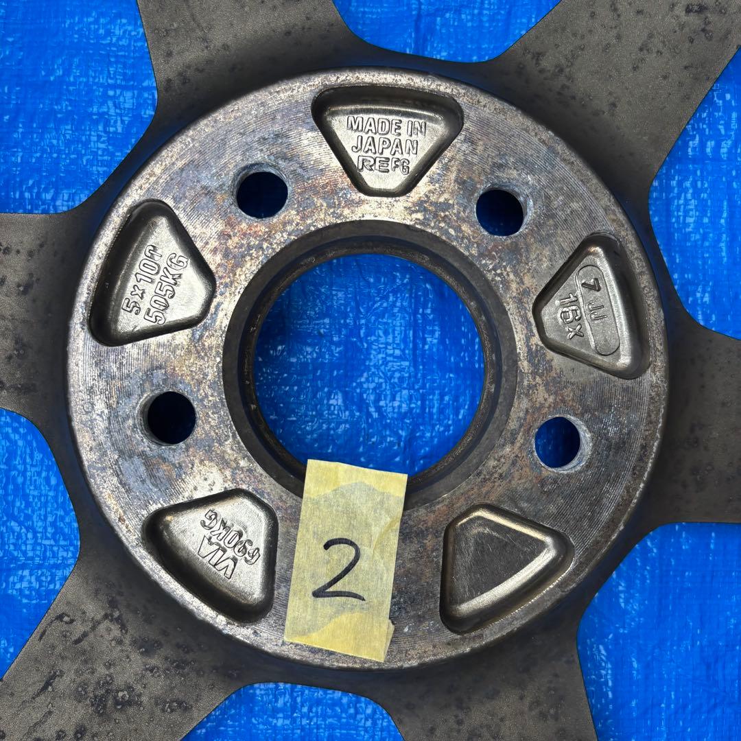 RAYS ボルクレーシング TE37 16in 7.0J+46 PCD100