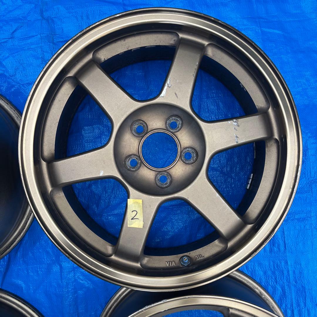 RAYS ボルクレーシング TE37 16in 7.0J+46 PCD100