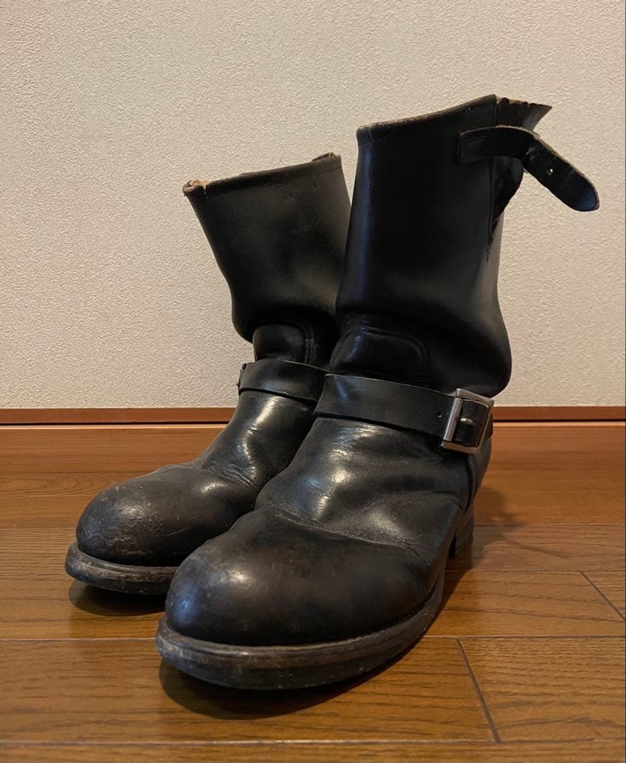 redwingレッドウイングPT91茶芯エンジニアブーツ難あり