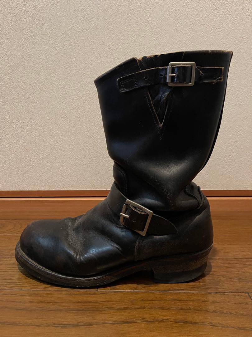redwingレッドウイングPT91茶芯エンジニアブーツ難あり