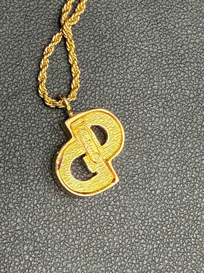 Dior ディオール ラインストーンネックレス