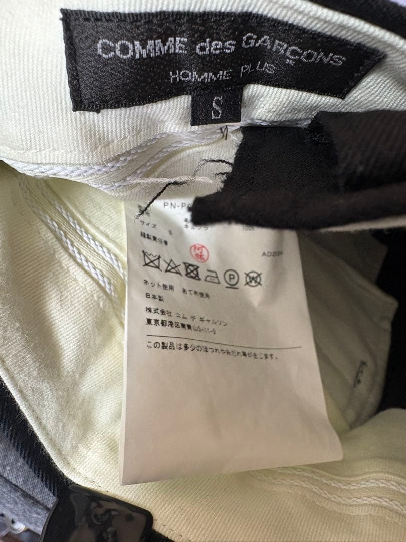 homme plus 24AW ショーツ ブラック