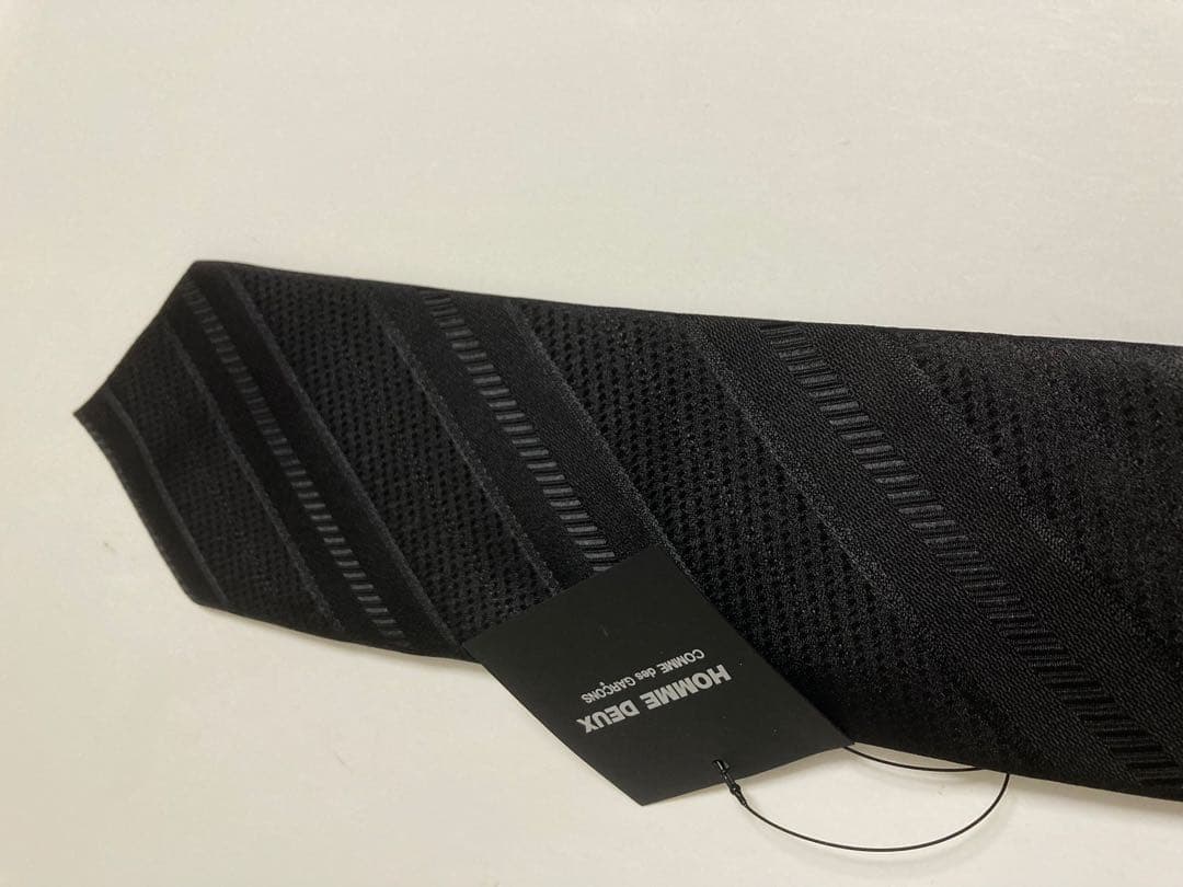 コムデギャルソンオムドウ　ネクタイ