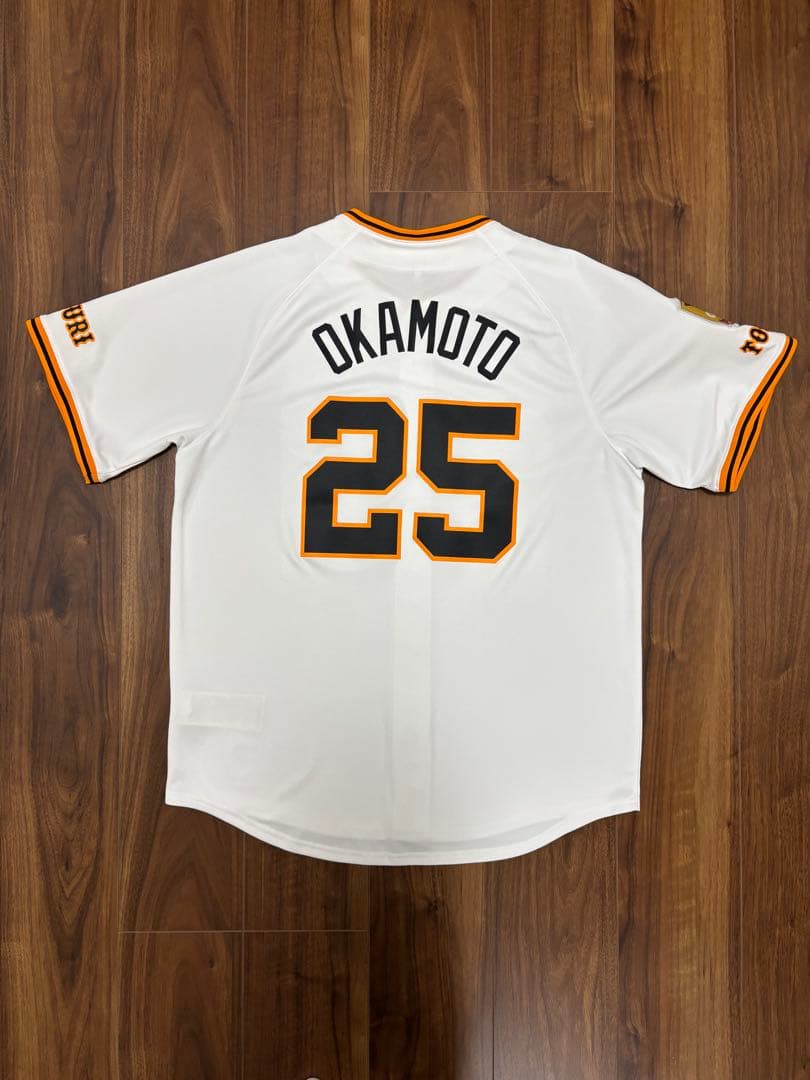 GIANTSユニフォーム・岡本和真セリーグチャンピオンシップエンブレム-L
