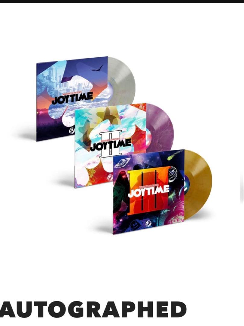 Marshmello Joytime 直筆サイン 限定200 LP BOXセット