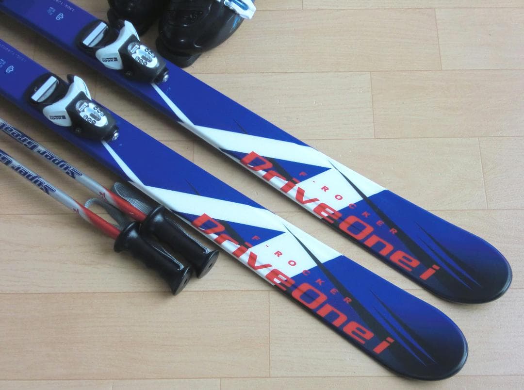 ■■11月限定■送料無料■SWALLOW■子供用スキー4点セット■130/22■