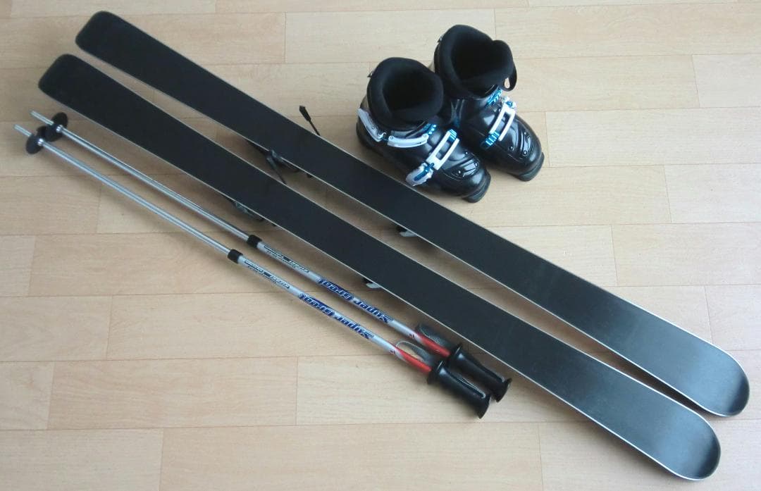 ■■11月限定■送料無料■SWALLOW■子供用スキー4点セット■130/22■