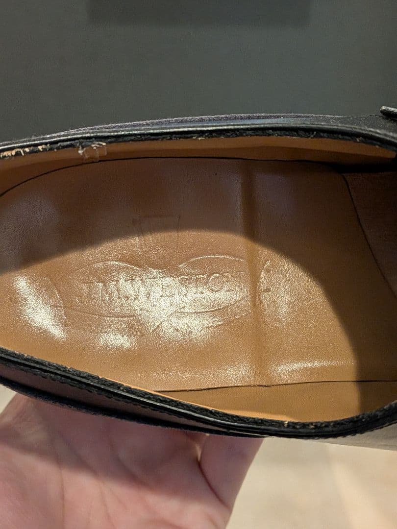 【美品】J.M.WESTON JMウエストン　ゴルフ 7D ブラック 黒色