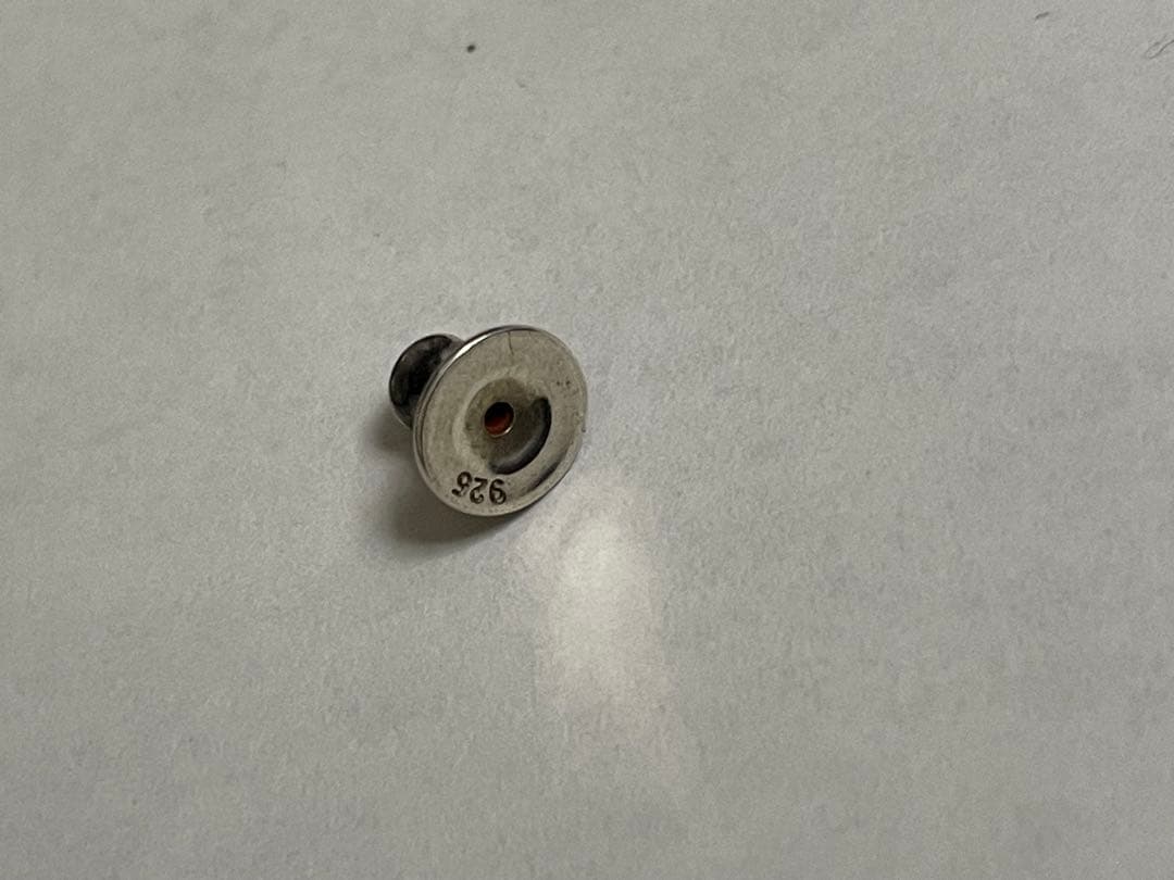 クロムハーツ　クロスボールスタッド　シルバーピアス