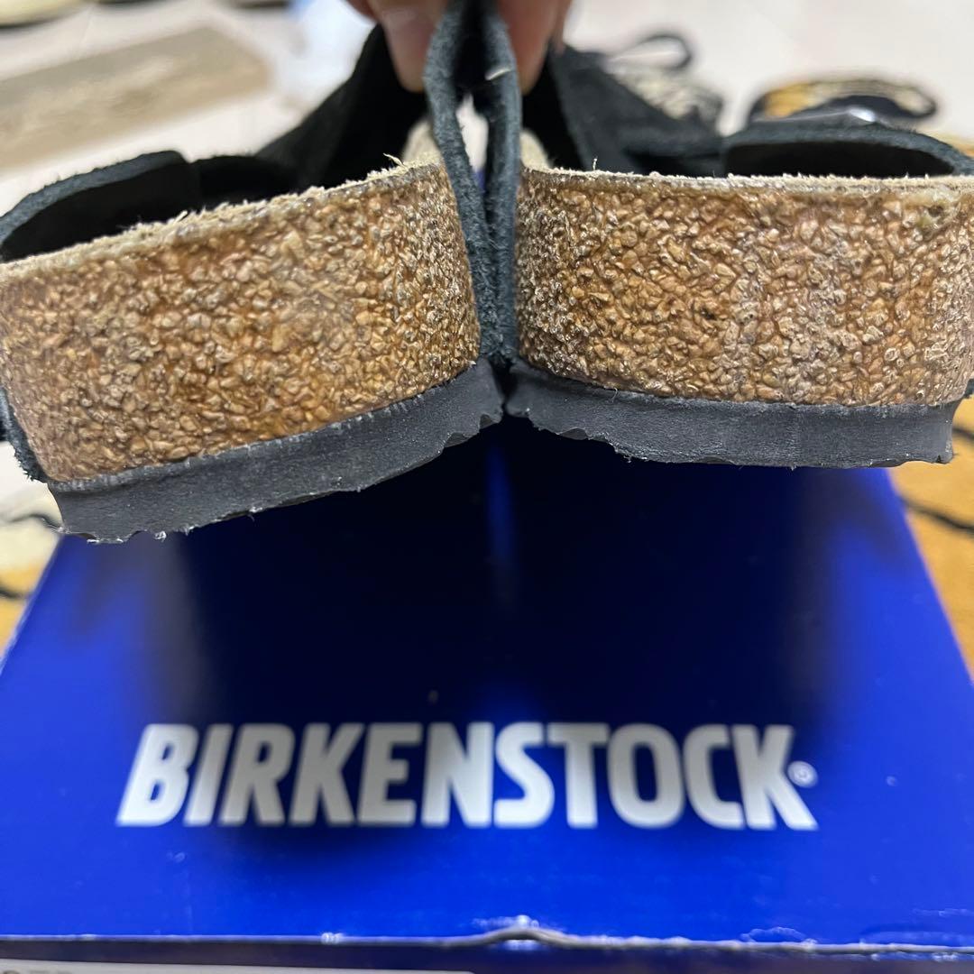 ビルケンシュトック Boston ボストン　スエード　ブラック　39 普通幅