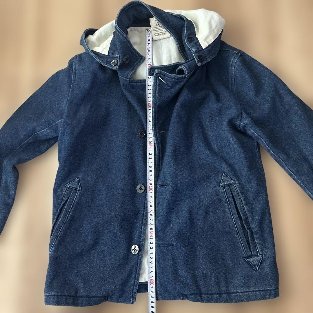 限定最終値下げ！レミレリーフ　インディゴ染め　コート