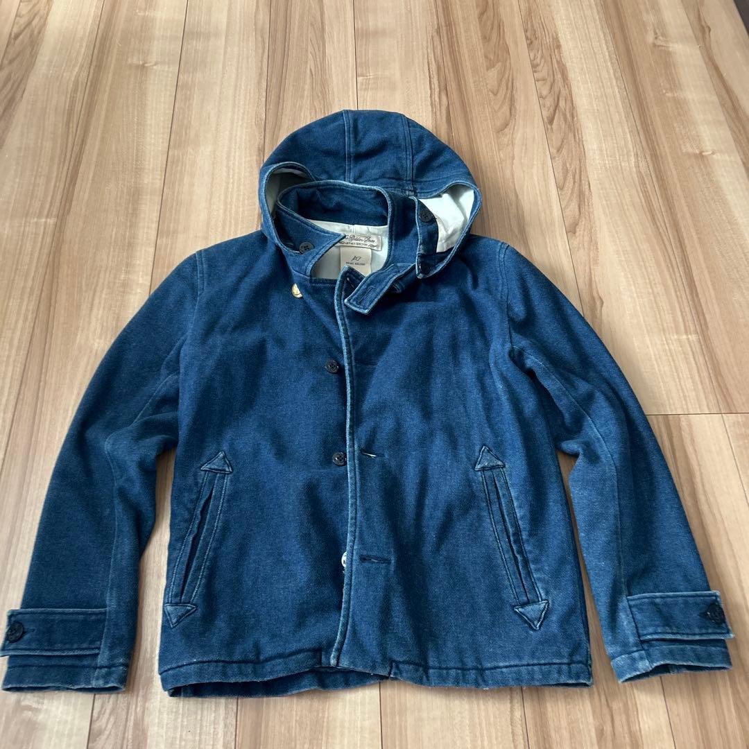 限定最終値下げ！レミレリーフ　インディゴ染め　コート