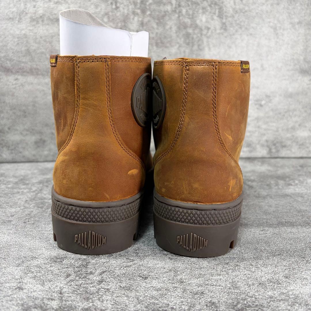 美品 PALLADIUM 　パラディウム　パラボッセ ミッド レザー　ブーツ