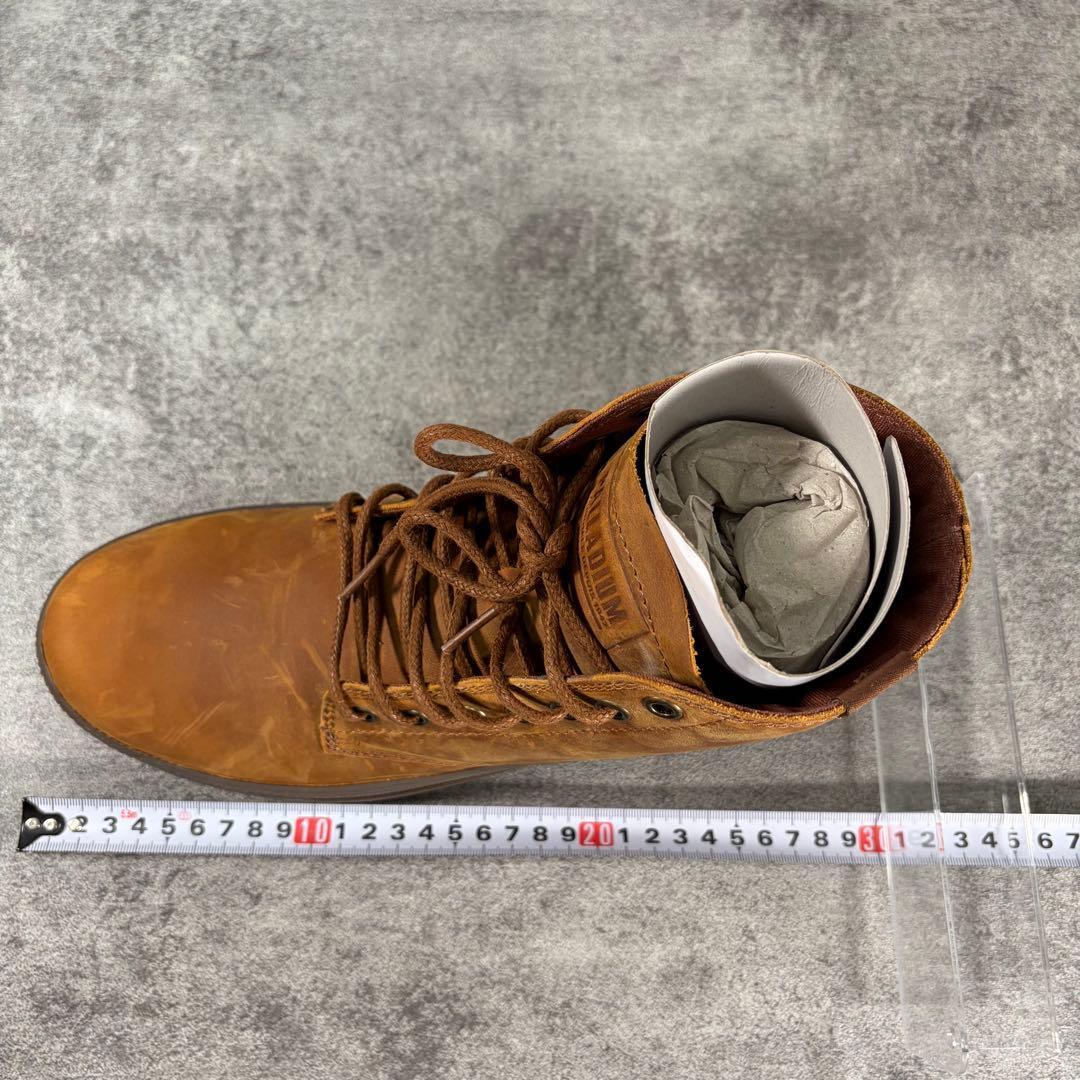 美品 PALLADIUM 　パラディウム　パラボッセ ミッド レザー　ブーツ