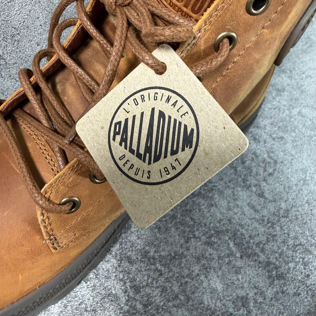 美品 PALLADIUM 　パラディウム　パラボッセ ミッド レザー　ブーツ