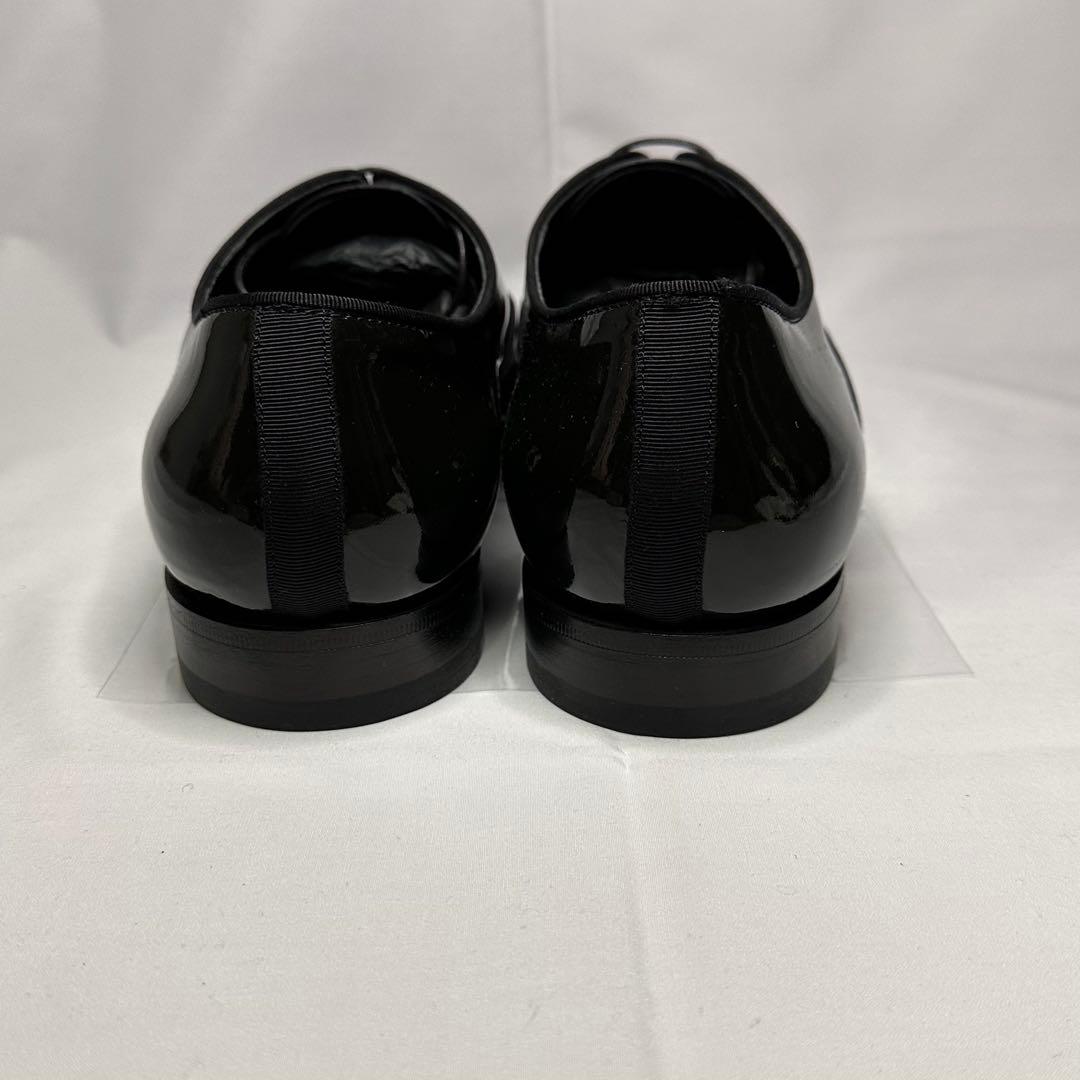 新品未使用☆ランバン☆エナメルシューズ☆ブラック☆本革☆オペラパンプス☆201