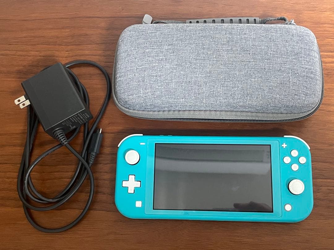 Nintendo Switch Lite ターコイズ　本体・ケース付き