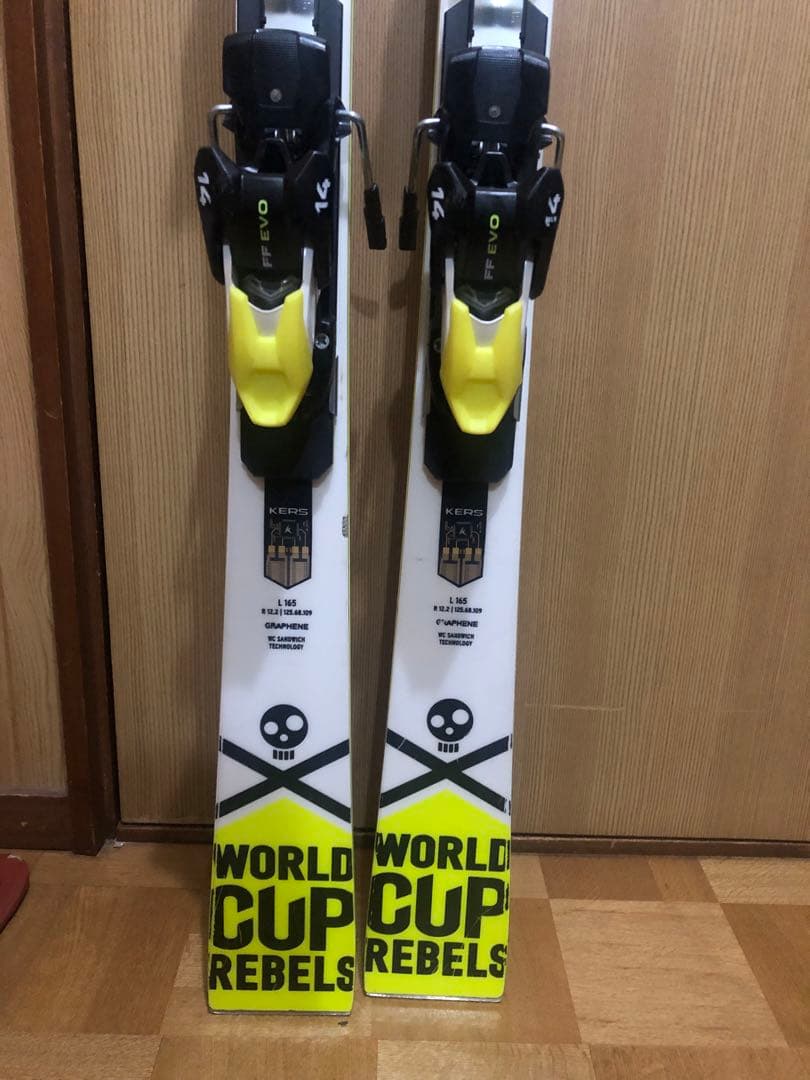 HEAD WORLD CUP REBEL スキー板　165センチ